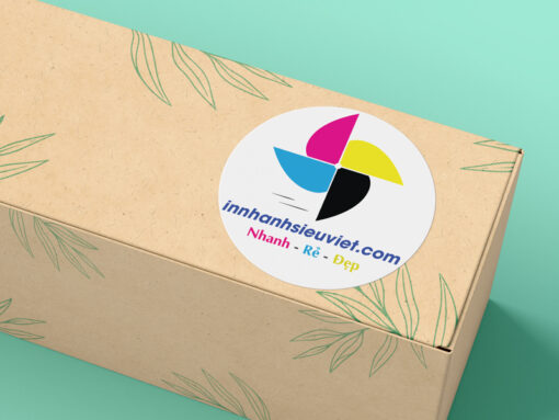 In Logo Dán, In Decal Dán Giá Rẻ HCM【Chỉ Từ 119 đ/1000 Tem】