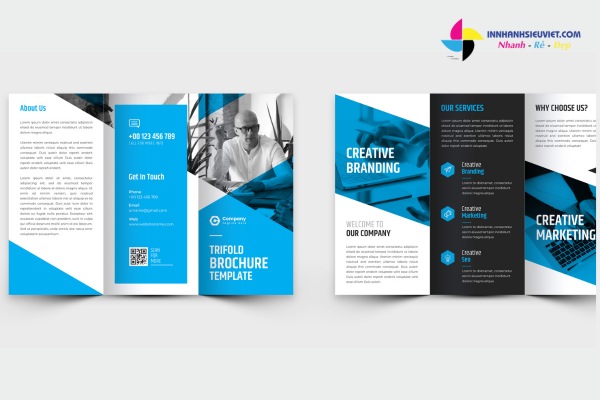 mẫu brochure cho công ty