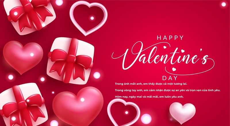 Lời chúc valentine ý nghĩa gửi tặng bạn trai