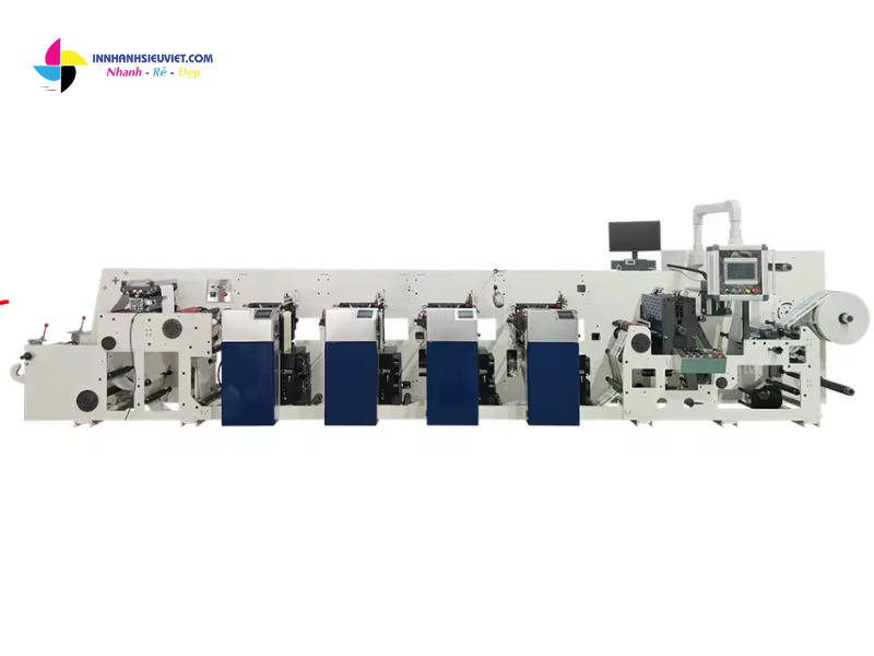 Máy in Flexo dạng nằm