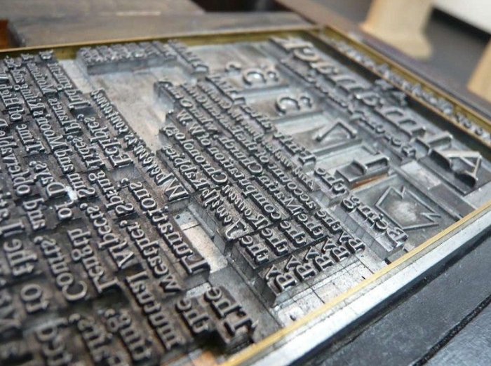 Cấu tạo khuôn in nổi trong công nghệ in Typo
