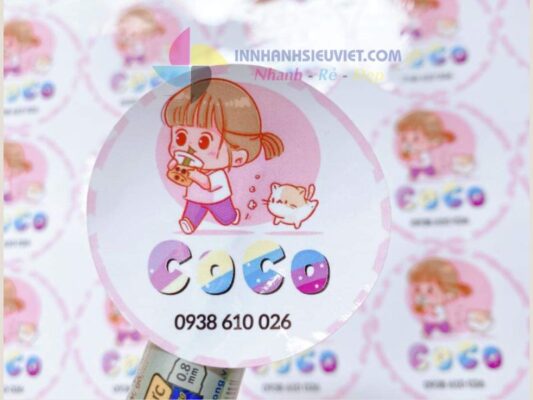 In decal quận Tân Phú đẹp