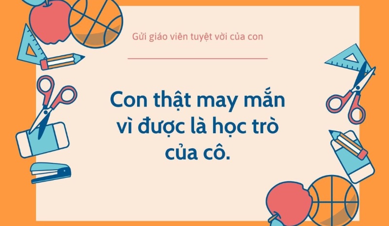 mẫu thiệp 8 tháng 3 tặng cố giáo