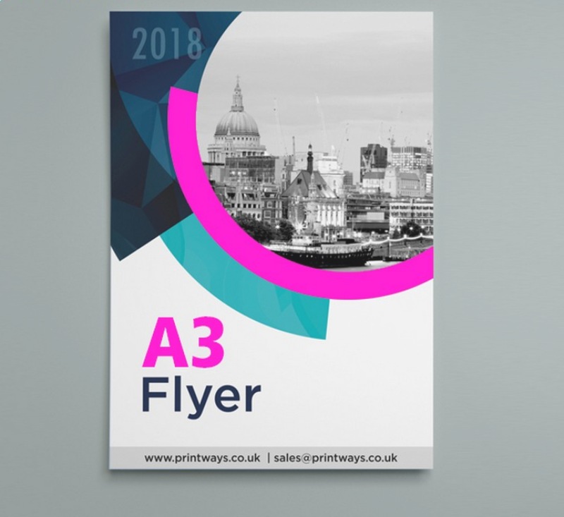 kích thước tờ rơi A3