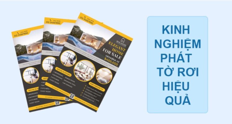 kinh nghiệm biến tờ rơi thành khách hàng thật