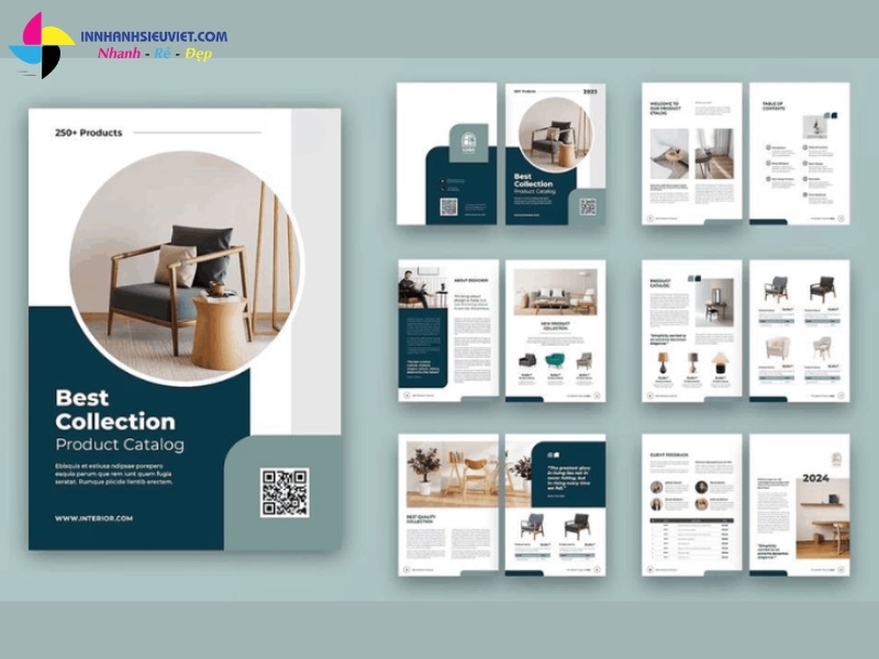 Dàn trang nội dung (layout) catalogue