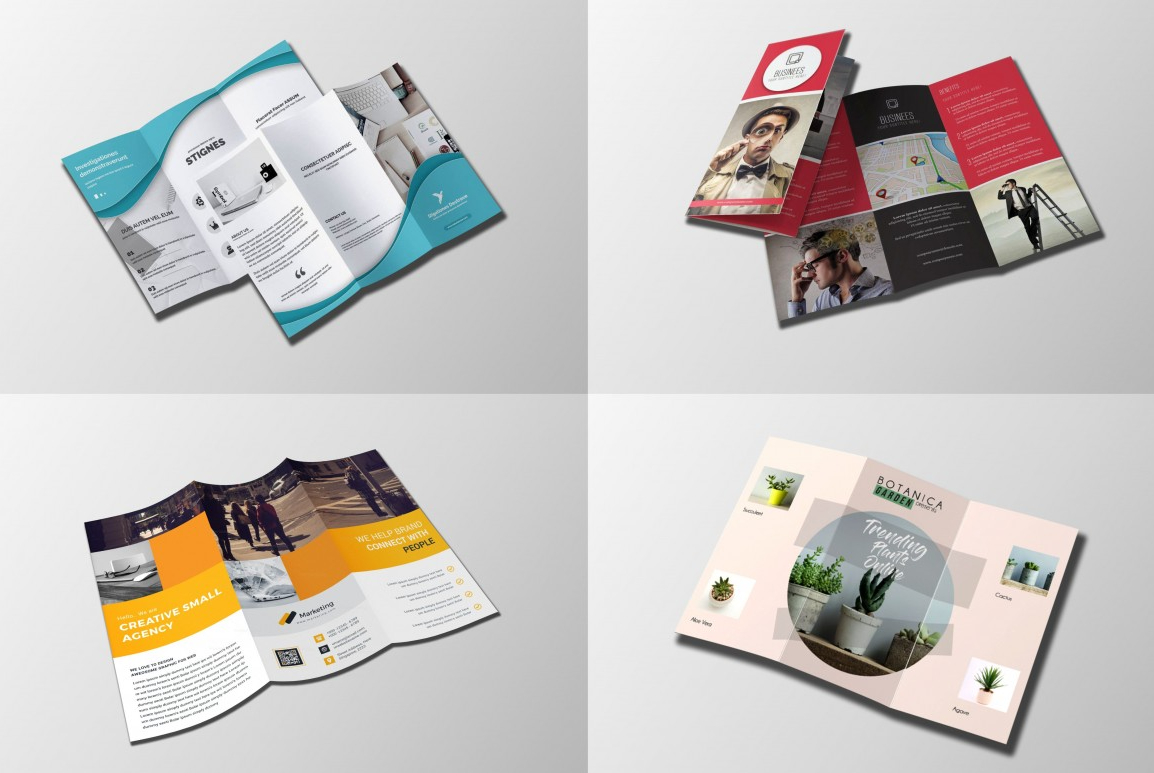 các loại brochure phổ biến