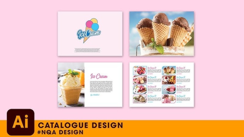 thiết kế catalogue với Adobe Illustrator