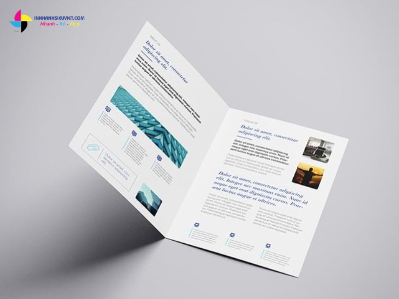 Brochure gấp đôi (Bi-fold)