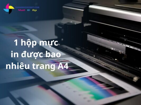 Hộp mực in được bao nhiêu trang A4
