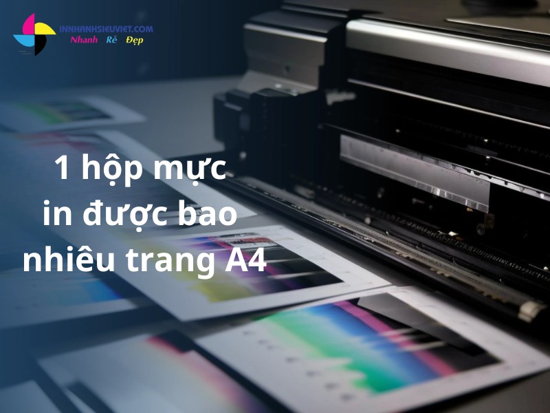 Hộp mực in được bao nhiêu trang A4