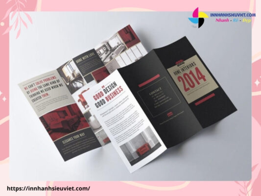 Mẫu mẫu Brochure giới thiệu sản phẩm đẹp, chuyên nghiệp