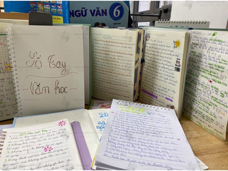 Hướng dẫn cách làm sổ tay văn học