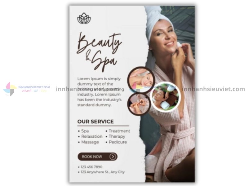 Lợi ích tờ rơi cho spa