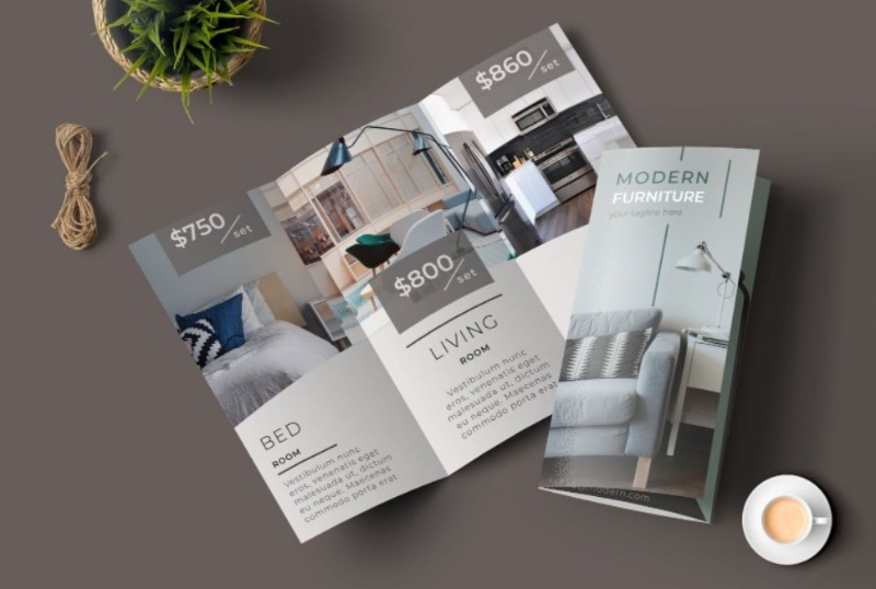 mẫu Brochure nội thất hiện đại