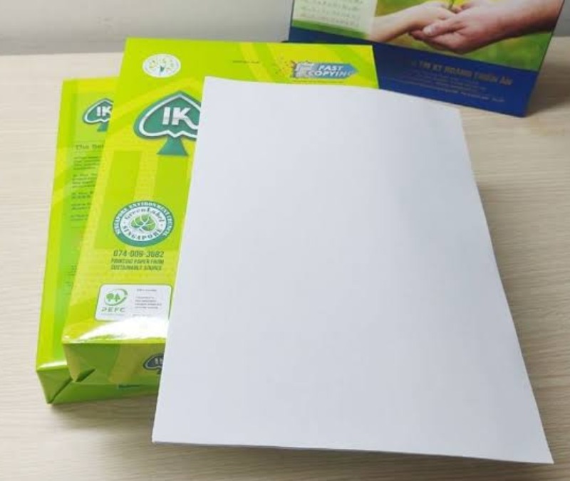 chuẩn bị giấy A4
