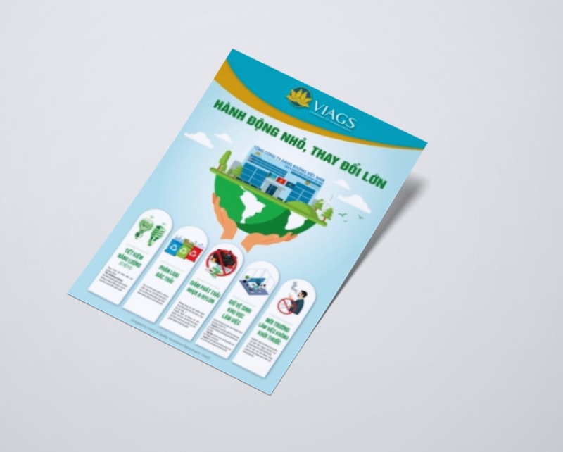 mẫu tờ rơi tái chế nhựa