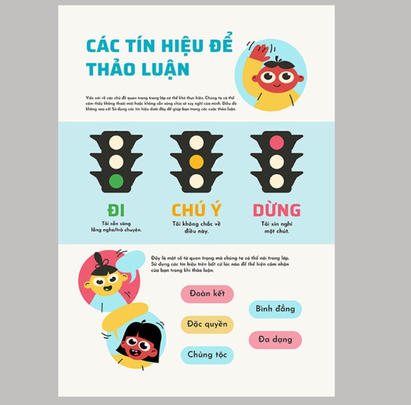 mẫu tờ rơi tín hiệu đèn giao thông